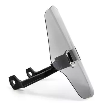 Универсальное лобовое стекло мотоцикла, большое ветровое стекло 7/8 дюйма, руль для Harley Honda Suzuki Yamaha Cruiser Dyna