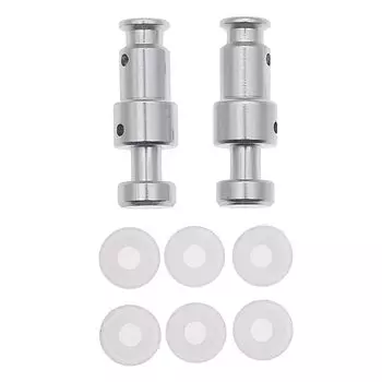 Универсальное Сменное уплотнение поплавкового клапана для кухонной скороварки, 2 поплавковых клапана + 6 уплотнительных прокладок для кухни и столовой
