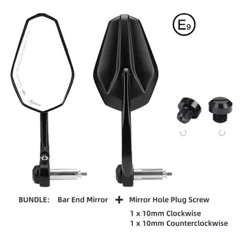 Универсальное зеркало заднего вида для мотоцикла 7/8 "22 мм, зеркало заднего вида для MT09 MT07 R1200GS для HONDA CBR 600 Z1000 Z800