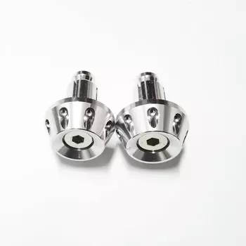 Универсальные 7/8 "22 мм ручки для руля мотоцикла, концевая заглушка из алюминиевого сплава с ЧПУ, ручки, крышка, слайдер