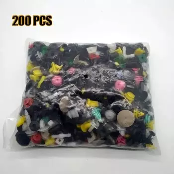 Универсальные Автомобильные Пластиковые Крепежные Детали, Набор 200/400/1000 Шт.