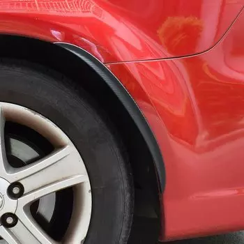 Универсальные автомобильные расширители крыльев из углеродного волокна, брызговики, арочные колеса, полоски для бровей, губ, отделка для автомобиля, грузовика, внедорожника, комплект кузова