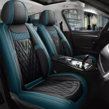 Универсальные кожаные чехлы на автомобильные сиденья для Lada Granta Vesta SW Cross 2114 Xray Kalina Largus, аксессуары для интерьера, автозапчасти