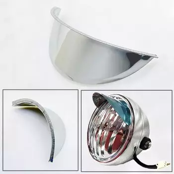 Козырек для фар мотоцикла 5,2 "передняя лампа для мотоцикла, водонепроницаемая крышка, линза для Honda Yamaha Kawasaki BSA, аксессуары для мотоциклов