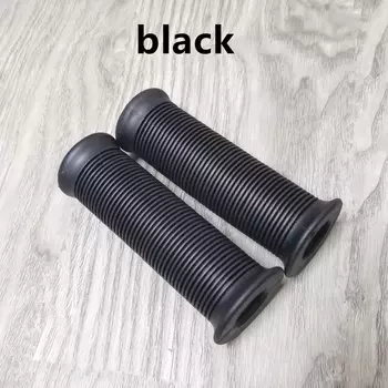 Универсальные мотоциклетные ручки, нескользящая резиновая ручка, концевая ручка 7/8 дюйма, 22 мм, 24 мм, левые и правые ручки для руля мотоцикла