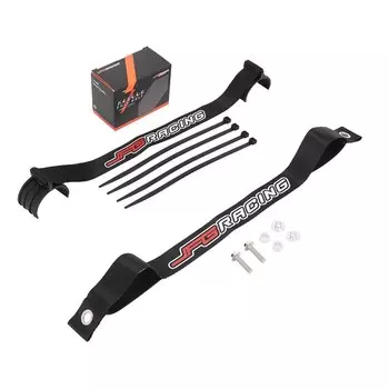 Универсальные передние и задние защитные спасательные ремни для мотоцикла, комплект ремней для удержания веревок, трубка вилки для KTM HONDA SUZUKI HARLEY