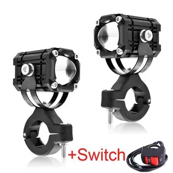 Универсальные Противотуманные фары для мотоциклов BMW R 1200GS R1250GS ADV F800GS K1600 Honda, 2 шт.