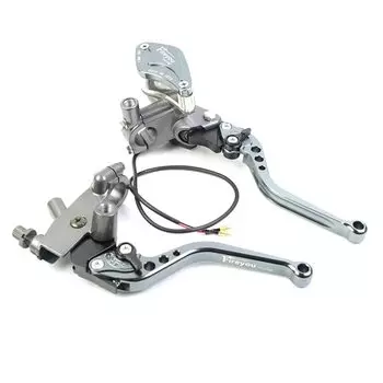 Универсальные ручки для тормозов мотоциклов, 7/8 дюйма, 22 мм, с гидравлическим сцеплением, рычаги главного цилиндра для Honda Yamaha msx125