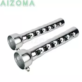 Универсальные выхлопные перегородки для мотоциклов, глушитель длиной 8 дюймов с дБ для Harley Softail Dyna Street Fat Bob FLHT FXST, выхлопные трубы