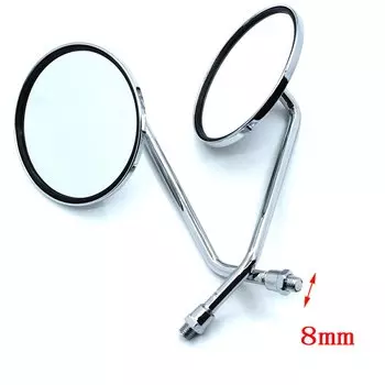 Универсальные зеркала заднего вида для мотоцикла, 10 мм, зеркало заднего вида для мотоцикла YAMAHA YZF R1 R6 R6S YZF-R25 YZF-R3 YZF R125 YZF-R5