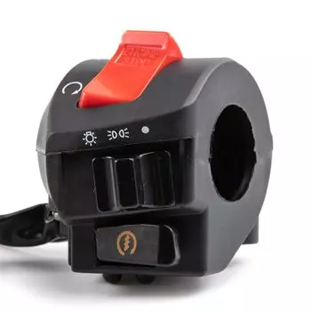 Универсальный 12 В мотоцикл 7/8 "переключатели управления на руле, звуковой сигнал поворота, фара, электрический пусковой переключатель, двойная дроссельная заслонка