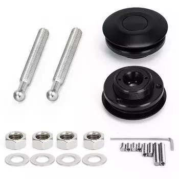 Универсальный 2,4 "62 мм, 4 цвета, кнопка, заготовка, штифты для капота, комплект зажимов для замка, универсальный комплект зажимов для замка, защелка из быстрого сплава LZ-HP31