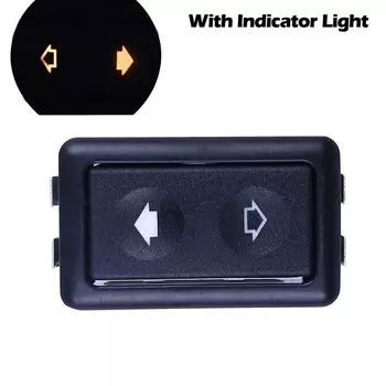 Универсальный 6-контактный 12-24 В автомобильный электрический переключатель окна, кнопка, крышка, автоматический контроллер мощности, тумблер, автозапчасти, переключатель