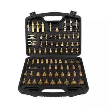 Универсальный адаптер для проверки утечек, инструмент для ремонта обнаружения утечек для Европы, Америки, Азии, автомобильный кондиционер, инструменты для обнаружения утечек