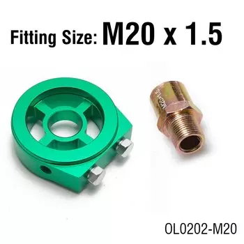 Универсальный адаптер для сэндвич-пластины охладителя масляного фильтра EPMAN M22*1,5 или M20*1,5 или M18*1,5 или 3/4-16 Переходник для масла EP-OL0202