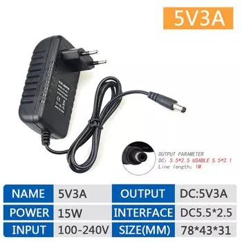 Универсальный Адаптер Переменного Тока 110-240 В Постоянного Тока 5 В 9 В 12 В 1