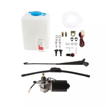 Универсальный электрический комплект двигателя стеклоочистителя UTV ATV, 16 дюймов, 18 дюймов, рычаг с