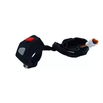 Универсальный электрический стартер для мотоцикла, включение/выключение, двухфункциональная кнопка переключения