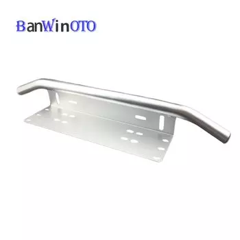 Универсальный алюминиевый держатель для номерного знака на передний бампер, PZK001