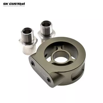 Универсальный алюминиевый масляный фильтр, сэндвич NPT1/8