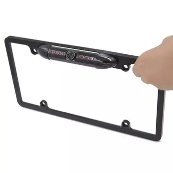 Универсальный американский размер США номерная пластина рамка запасная камера 8 IR светильник Водонепроницаемая камера заднего вида 170 градусов камера заднего вида