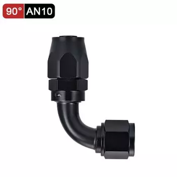 Универсальный AN4 AN6 AN8 AN10 AN12 AN16 Набор Адаптеров Для Мазутного Шланга 45/90/120/180 Градусов