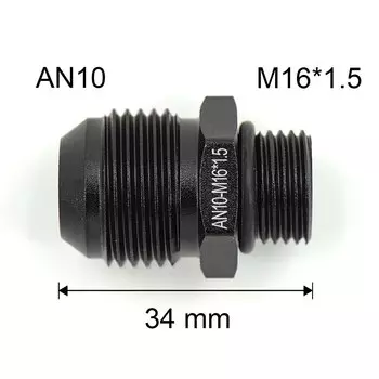 Универсальный AN6 8 10 12 до AN до M14 M16 M18x1,5 Метрический адаптер топливного шланга Фитинг с резьбой для автомобильного масляного охладителя СИСТЕМА из алюминиевого сплава