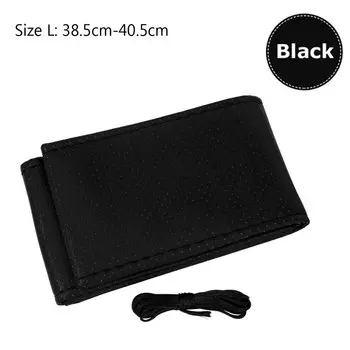 Универсальный Автомобильный Чехол На Руль 38-40 См, Защитный Аксессуар Из Искусственной Кожи, Подходит Для Нескольких Брендов