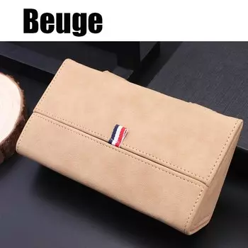 Универсальный Автомобильный Держатель Для Солнцезащитного Козырька, Замшевый Кожаный Чехол Для Очков, Органайзер С Крючком