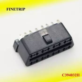 Универсальный Автомобильный Диагностический кабель для самостоятельной сборки, разъемы OBDII OBD-ii OBD 2, разъем OBD2, 16-контактный штекер, 1 шт.