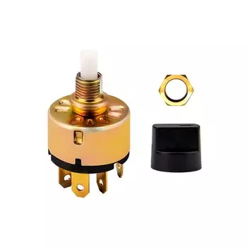 Универсальный автомобильный испаритель кондиционера переменного тока, 3-позиционный 5-контактный поворотный переключатель для деталей авто, грузовика, трактора