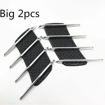 Универсальный автомобильный капот, боковой поток, вентиляционное отверстие, крыло, Воздушная сетка, дверные наклейки, автомобильная наклейка «сделай сам», имитация автомобиля, акулий, жабры, выход, мягкое покрытие из АБС