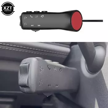 Универсальный автомобильный пульт дистанционного управления на руле, автомобильный радиоприемник, GPS-навигация, DVD 2 Din, Android, проводной пульт дистанционного управления, 5 клавиш