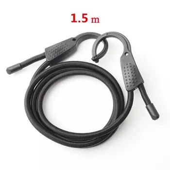 Универсальный автомобильный Регулируемый эластичный пружинный шнур, регулируемый пружинный шнур с Экстра широкими стальными крючками