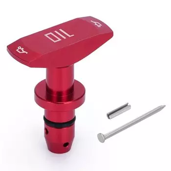 Универсальный автомобильный щуп для измерения уровня масла, ручка для ручки моторного масла, алюминиевая заготовка, автозамена, модификация, украшение VR-ODP02