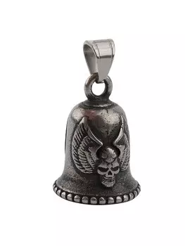 Универсальный аксессуар для Harley Indian Scout Touring Softail Dyna Bobber звонок для мотоцикла Cross Engine Cool Biker Guard Bell из нержавеющей стали