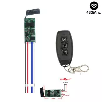 Беспроводной контроллер двигателя WenQia 3.6-18В