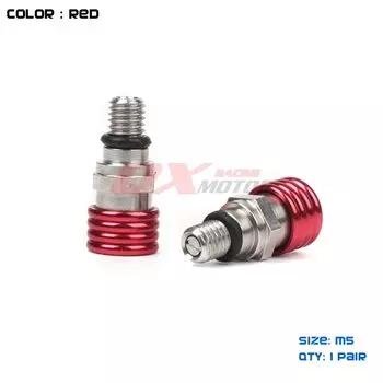 Универсальный болт M5, передняя вилка, Воздухопроницаемый предохранительный клапан для CR CRF YZ YZF WRF KX KXF RMZ 85 125 250 450 MX для мотокросса и эндуро