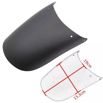 Универсальный черный мотоциклетный передний и задний брызговик, удлинитель для крыла для KTM Kawasaki Honda Harley BMW Ducati, запчасти