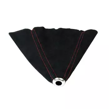 Универсальный черный замшевый чехол переключения передач Jdm для M/T, крышка ручного переключения передач, стежок переключения передач для Honda Civic J 99-00 WX-SBC11