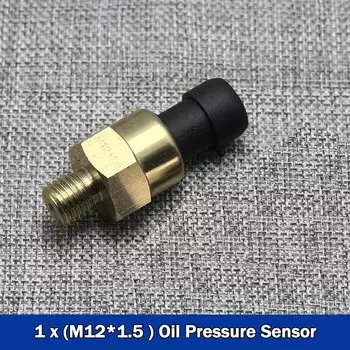 Универсальный датчик давления масла 1/8NPT 1/4NPT M12 * 1,5 датчик давления топлива для 12 В 24 В авто грузовиков