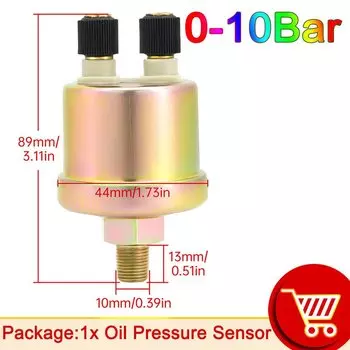 Универсальный датчик давления масла RYSJM AD 1/8NPT 10 мм 0-5 бар 0-10 бар для отправителей масляного пресса
