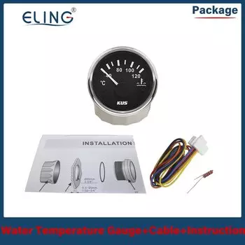 Универсальный Датчик Температуры Воды KUS 52 Мм 40-120 25-120 Для Каравана, Лодки, Красного, Желтого Цвета