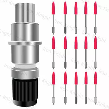 Универсальный держатель лезвия и инструмента на 45 ° для камеи с силуэтами Graphtec 3 2 1 CB09 CB09U CB15 CB15U портрет 2 1