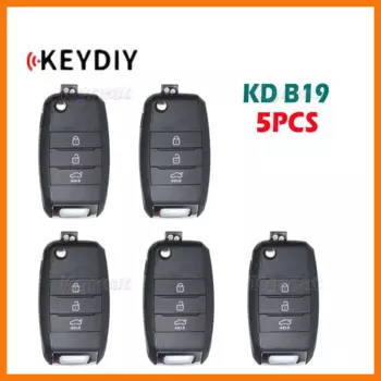 Универсальный дистанционный ключ Keydiy KD B19 для Chevrolet Buick B19-2 B19-3, дистанционный ключ для KD900, мини-программатор KD, 5 шт.