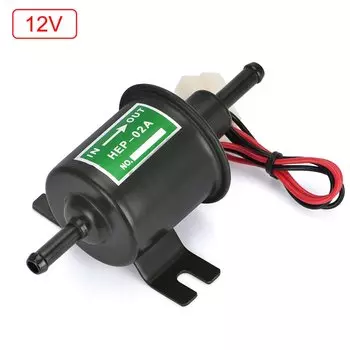 Универсальный дизель, бензин, низкое давление, электрический топливный насос HEP-02A, 12 В, 24 В, для автомобилей, мотоциклов