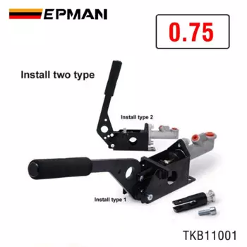 Универсальный Гидравлический рычаг ручного тормоза EPMAN 0,625/0,75 для дрифта/дрифта, l-образный для BMW E46 M3