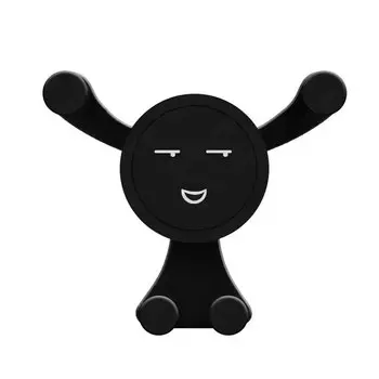 Универсальный гравитационный Автомобильный держатель для телефона, подставка с креплением на вентиляционное отверстие для сотового телефона, GPS, аксессуары для автомобиля