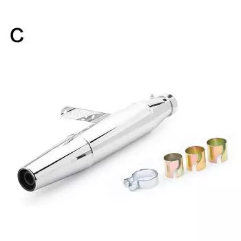 Универсальный хромированный винтажный глушитель, мотоциклетный глушитель, глушитель для выхлопной трубы, глушитель для harley, круиз, принц, Рейнджер, мода