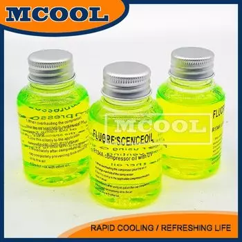 Универсальный индикатор утечки масла с флуоресцентным индикатором УФ-краски для автомобиля AC A/C автомобильный индикатор кондиционера